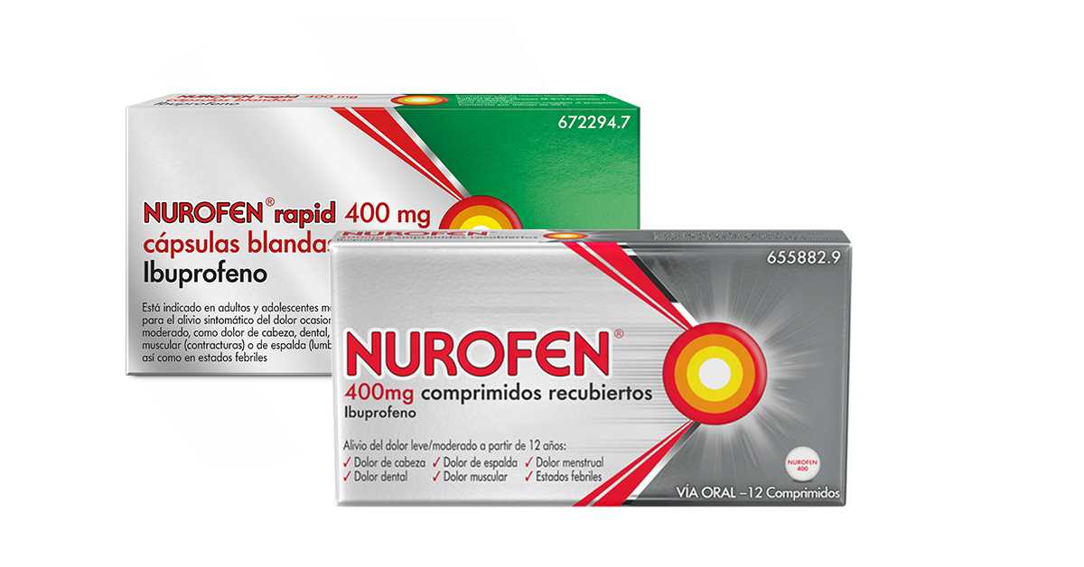Para qué sirve el ibuprofeno | Nurofen