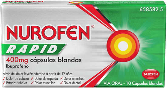 Nurofen Rapid 400mg Cápsulas Blandas
